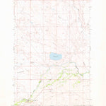 United States Geological Survey Sharp Lake, MT (1968, 24000-Scale) digital map