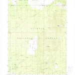 United States Geological Survey Sharp Mountain, CA (1988, 24000-Scale) digital map