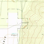United States Geological Survey Sharp Mountain, CA (1988, 24000-Scale) digital map
