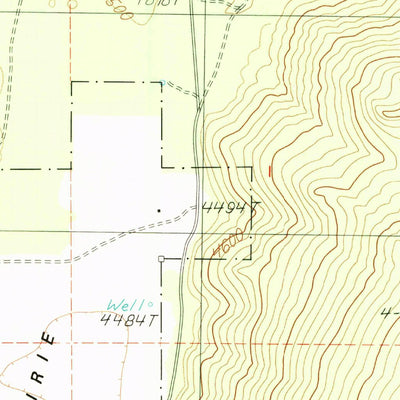 United States Geological Survey Sharp Mountain, CA (1988, 24000-Scale) digital map