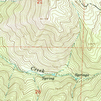 United States Geological Survey Sharp Mountain, UT (1964, 24000-Scale) digital map