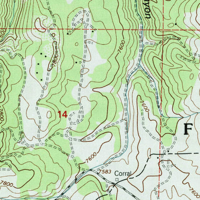 United States Geological Survey Sharp Mountain, UT (1998, 24000-Scale) digital map