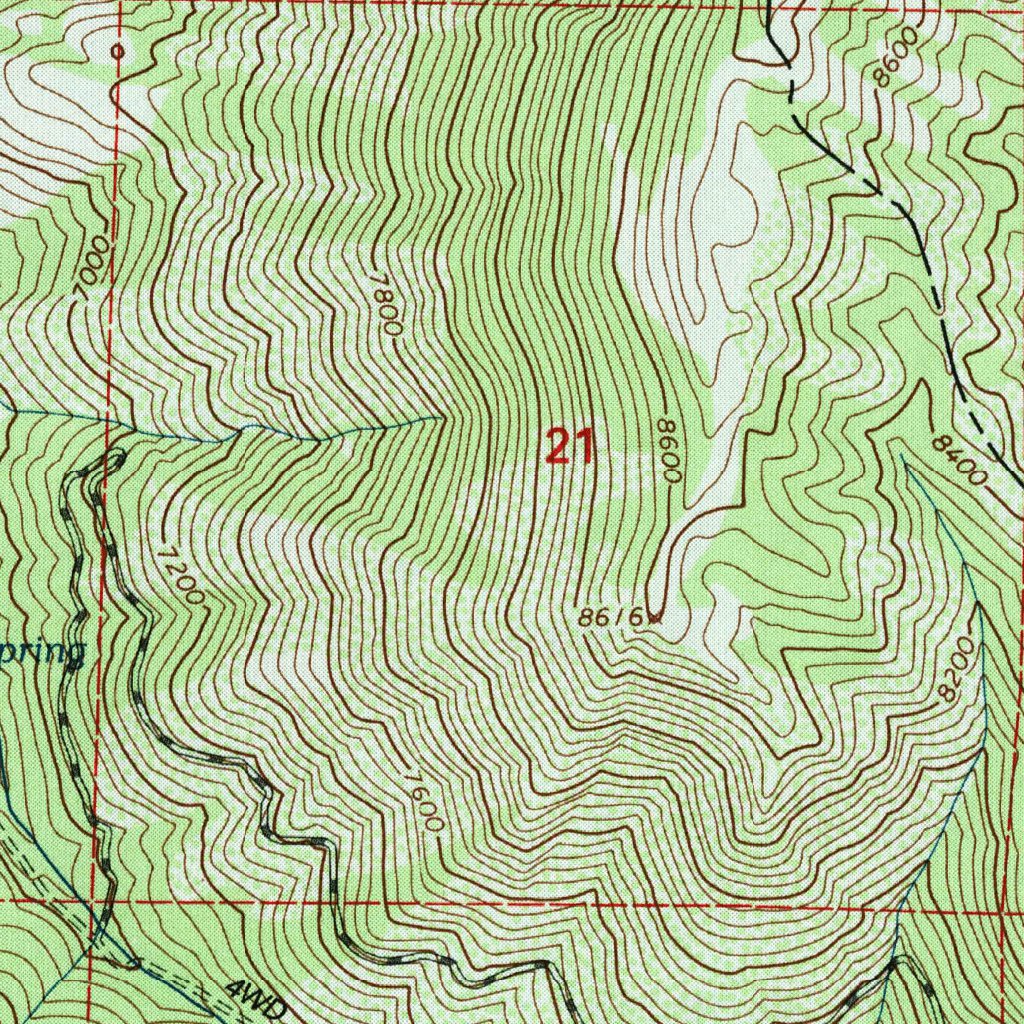 Map Scale Utah Sharp Mountain, UT (1998, 24000-Scale) Map by United States Geological ...