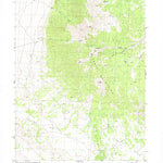 United States Geological Survey Sharp Peak, NV (1982, 24000-Scale) digital map