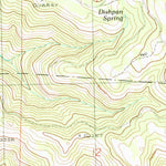 United States Geological Survey Sharp Ridge, OR (1990, 24000-Scale) digital map