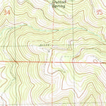 United States Geological Survey Sharp Ridge, OR (1990, 24000-Scale) digital map