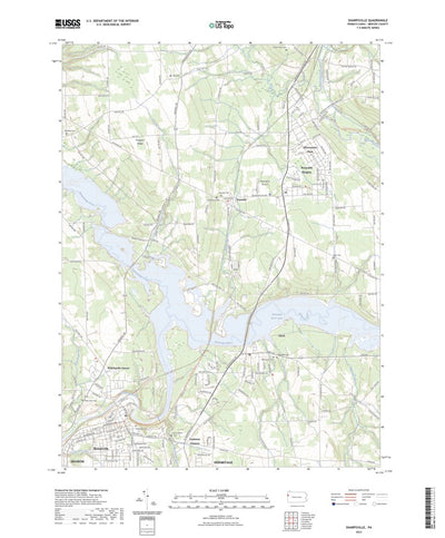 United States Geological Survey Sharpsville, PA (2023, 24000-Scale) digital map