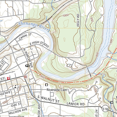 United States Geological Survey Sharpsville, PA (2023, 24000-Scale) digital map