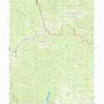 United States Geological Survey Shasta Bally, CA (1978, 24000-Scale) digital map