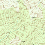 United States Geological Survey Shasta Bally, CA (1978, 24000-Scale) digital map