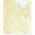 United States Geological Survey Shasta Dam, CA (1956, 24000-Scale) digital map