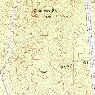 United States Geological Survey Shasta Dam, CA (1956, 24000-Scale) digital map