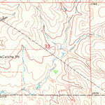 United States Geological Survey Shattuck NE, OK (1969, 24000-Scale) digital map