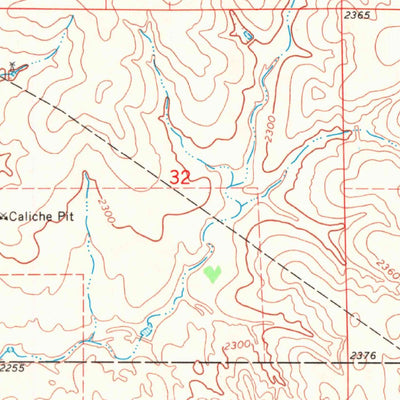 United States Geological Survey Shattuck NE, OK (1969, 24000-Scale) digital map
