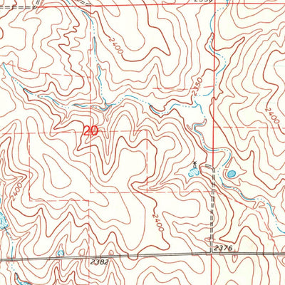 United States Geological Survey Shattuck NW, OK (1969, 24000-Scale) digital map