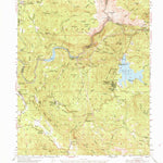 United States Geological Survey Shaver Lake, CA (1953, 62500-Scale) digital map