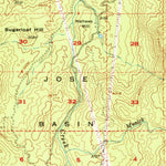 United States Geological Survey Shaver Lake, CA (1953, 62500-Scale) digital map