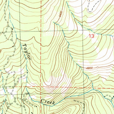United States Geological Survey Shaver Lake, CA (1982, 24000-Scale) digital map