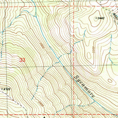 United States Geological Survey Shaver Lake, CA (1982, 24000-Scale) digital map