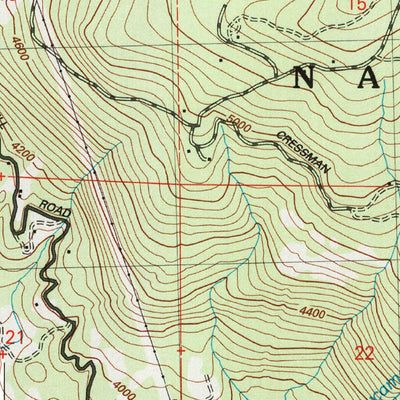 Shaver Lake, CA (2004, 24000-Scale) Map by United States Geological ...