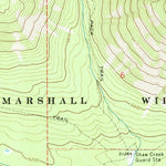 United States Geological Survey Shaw Creek, MT (1970, 24000-Scale) digital map