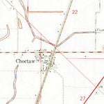 United States Geological Survey Shaw, MS (1967, 24000-Scale) digital map