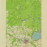 United States Geological Survey Shawano, WI (1954, 48000-Scale) digital map