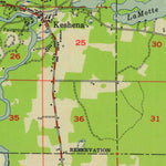 United States Geological Survey Shawano, WI (1954, 48000-Scale) digital map
