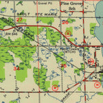 United States Geological Survey Shawano, WI (1954, 48000-Scale) digital map
