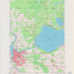 United States Geological Survey Shawano, WI (1982, 24000-Scale) digital map