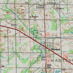 United States Geological Survey Shawano, WI (1984, 100000-Scale) digital map