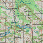 United States Geological Survey Shawano, WI (1984, 100000-Scale) digital map