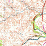 United States Geological Survey Shawhan, KY (1954, 24000-Scale) digital map
