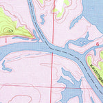 United States Geological Survey Shawnee Bend, MO (1959, 24000-Scale) digital map