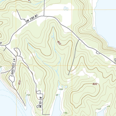 United States Geological Survey Shawnee Bend, MO (2021, 24000-Scale) digital map