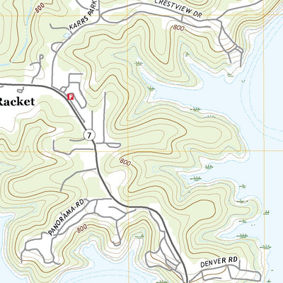 United States Geological Survey Shawnee Bend, MO (2021, 24000-Scale) digital map