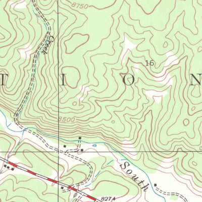 United States Geological Survey Shawnee, CO (1945, 24000-Scale) digital map