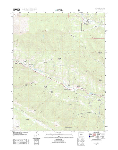 United States Geological Survey Shawnee, CO (2013, 24000-Scale) digital map