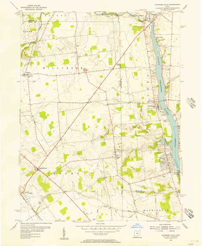 United States Geological Survey Shawnee Hills, OH (1954, 24000-Scale) digital map