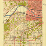 United States Geological Survey Shawnee, KS (1934, 24000-Scale) digital map