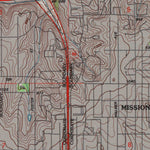 United States Geological Survey Shawnee, KS (1991, 24000-Scale) digital map
