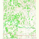 United States Geological Survey Shawnee NE, OK (1967, 24000-Scale) digital map