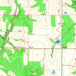 United States Geological Survey Shawnee NE, OK (1967, 24000-Scale) digital map