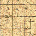 United States Geological Survey Shawnee, OK (1909, 62500-Scale) digital map