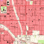 United States Geological Survey Shawnee, OK (1967, 24000-Scale) digital map