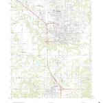 United States Geological Survey Shawnee, OK (2022, 24000-Scale) digital map