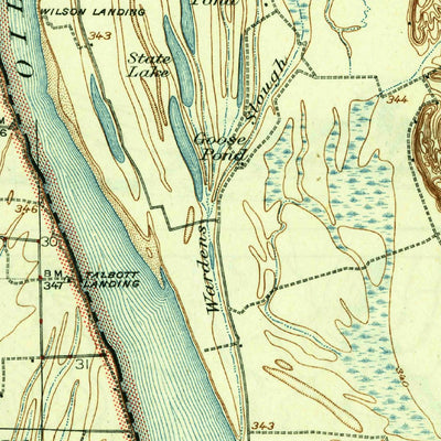 United States Geological Survey Shawneetown, IL-KY (1916, 62500-Scale) digital map