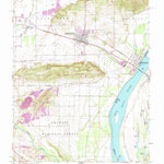 United States Geological Survey Shawneetown, IL-KY (1959, 24000-Scale) digital map