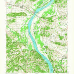 United States Geological Survey Shawneetown, IL-KY (1959, 62500-Scale) digital map