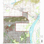United States Geological Survey Shawneetown, IL-KY (1996, 24000-Scale) digital map